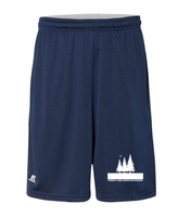 Russell Athletic Dri-Power Essential 10" Shorts with Pockets